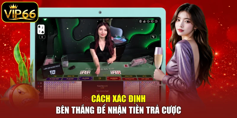 Cách xác định bên thắng để nhận tiền trả cược