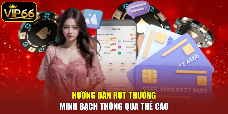 Hướng dẫn rút thưởng minh bạch thông qua thẻ cào