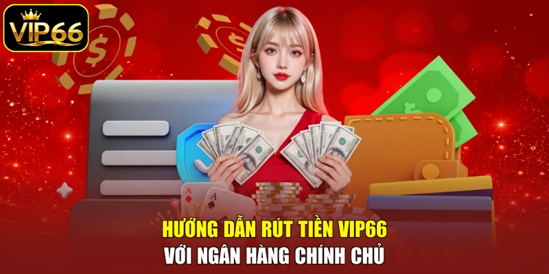 Hướng dẫn rút tiền VIP66 với ngân hàng chính chủ