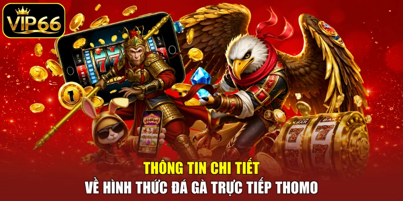 Thông tin chi tiết về hình thức đá gà trực tiếp Thomo