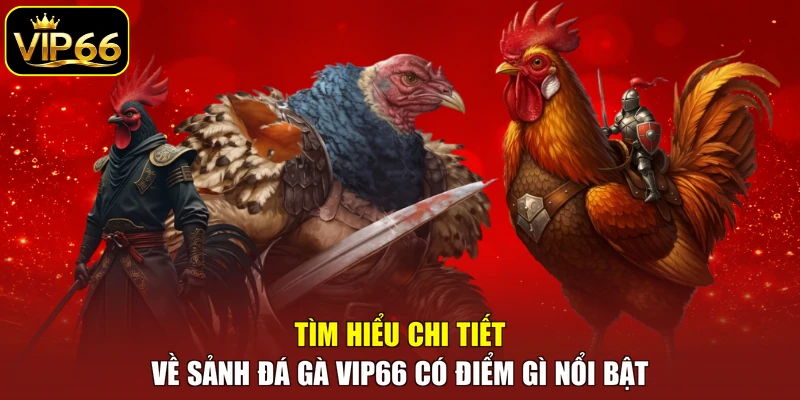 Tìm hiểu chi tiết về sảnh đá gà VIP66 có điểm gì nổi bật