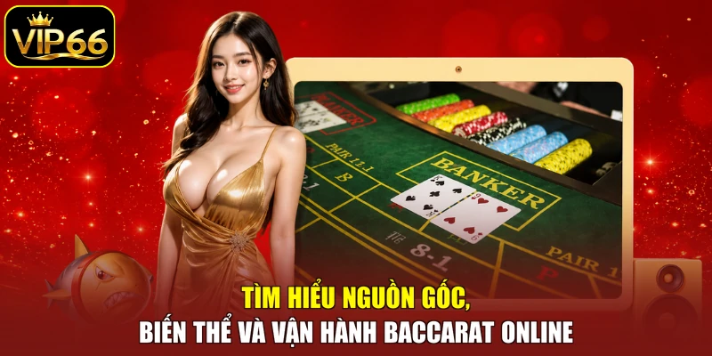 Tìm hiểu nguồn gốc, biến thể và vận hành Baccarat online